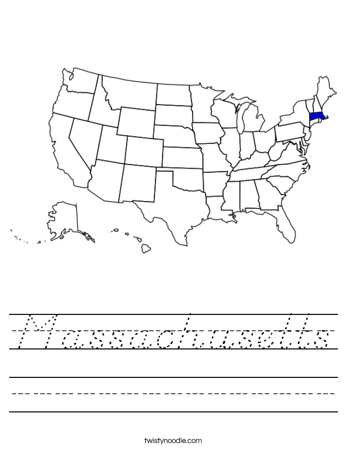 Massachusetts Worksheet