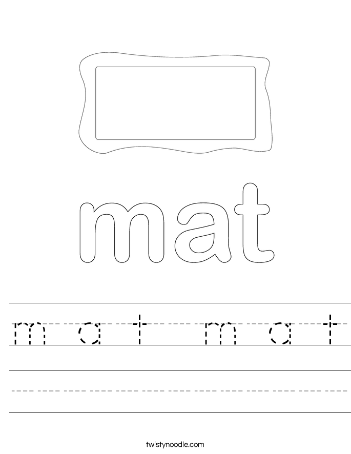 m a t  m a t Worksheet