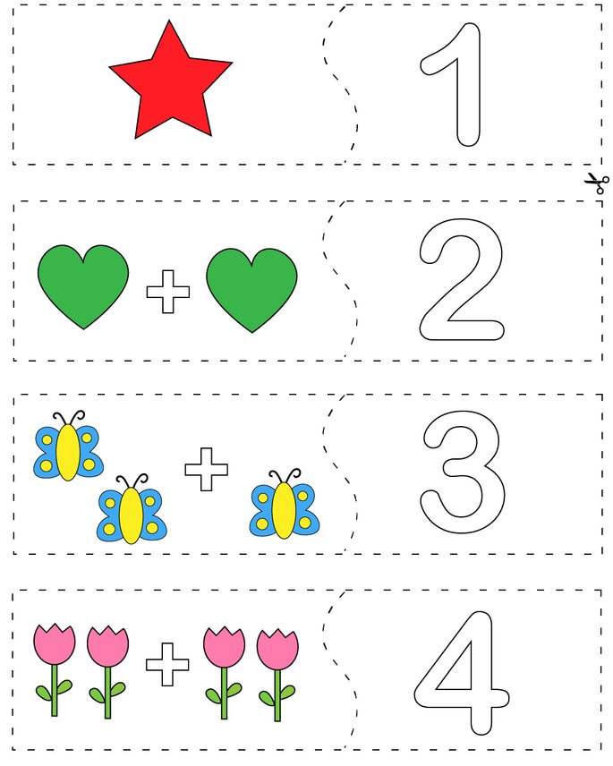 Addition Picture Puzzle (page 1) Math Worksheet