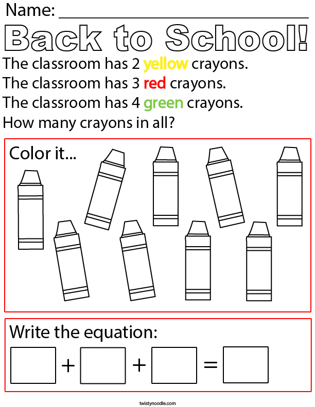  Math Worksheet