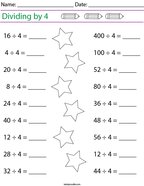 third grade division math worksheets twisty noodle