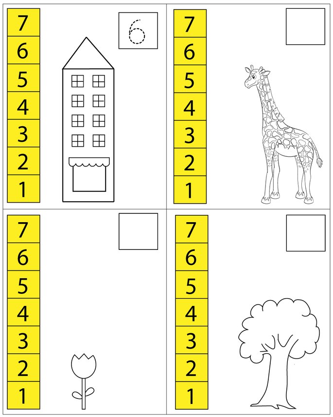 How tall is it? Math Worksheet