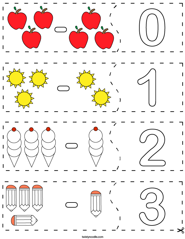 Subtraction Picture Puzzle (page 1) Math Worksheet