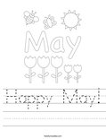 Happy May! Worksheet