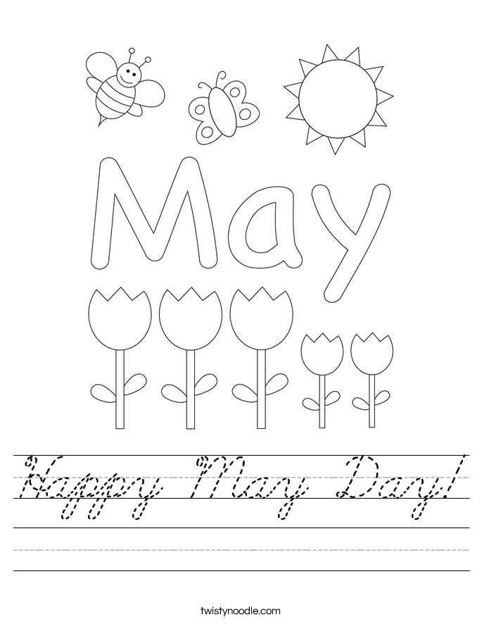 Happy May Day! Worksheet