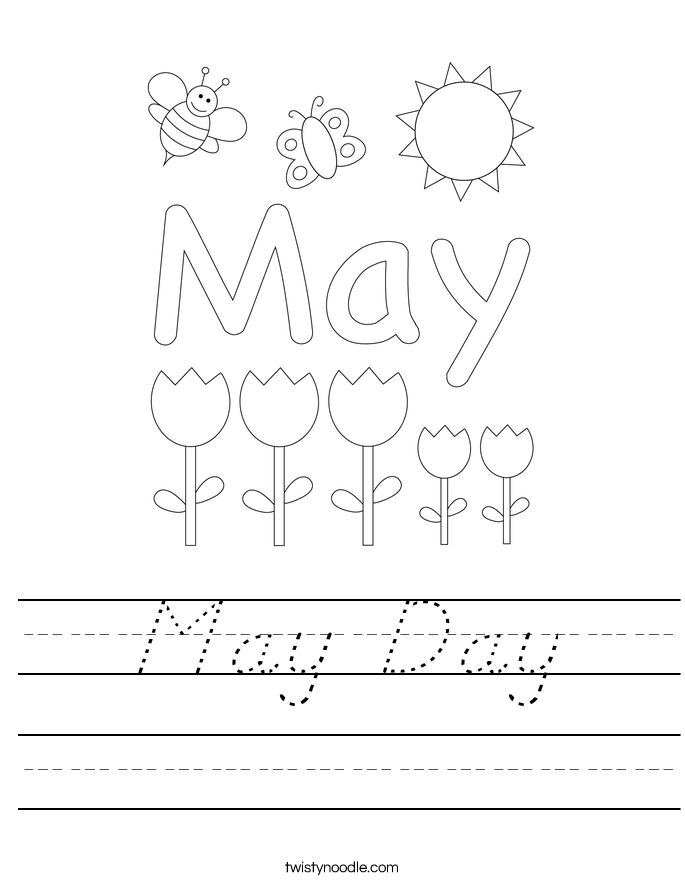 May Day Worksheet