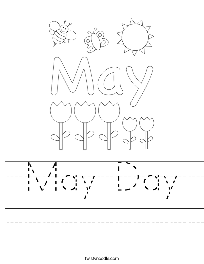 May Day Worksheet
