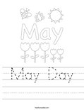 May Day Worksheet