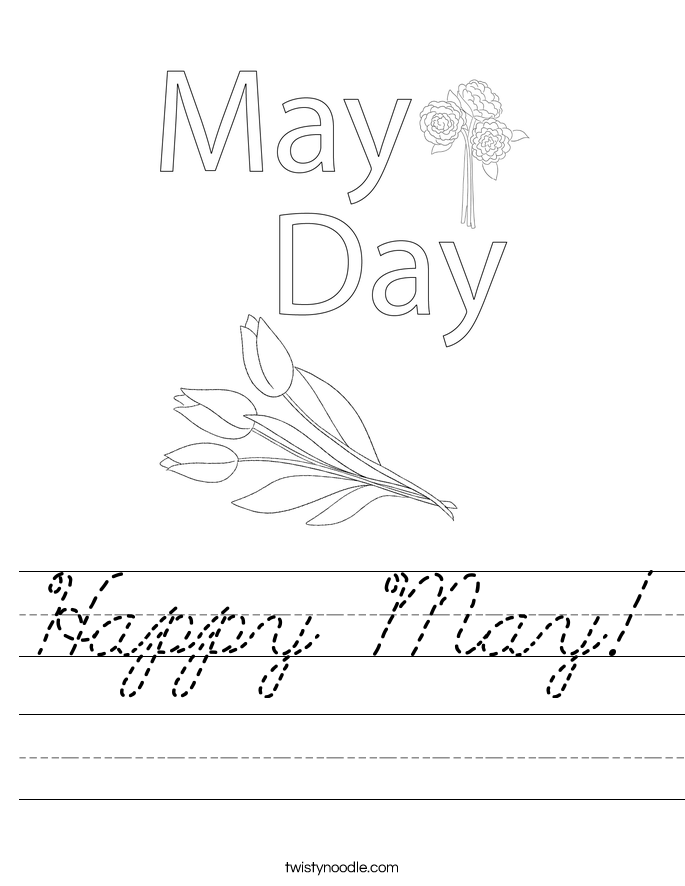 Happy May! Worksheet
