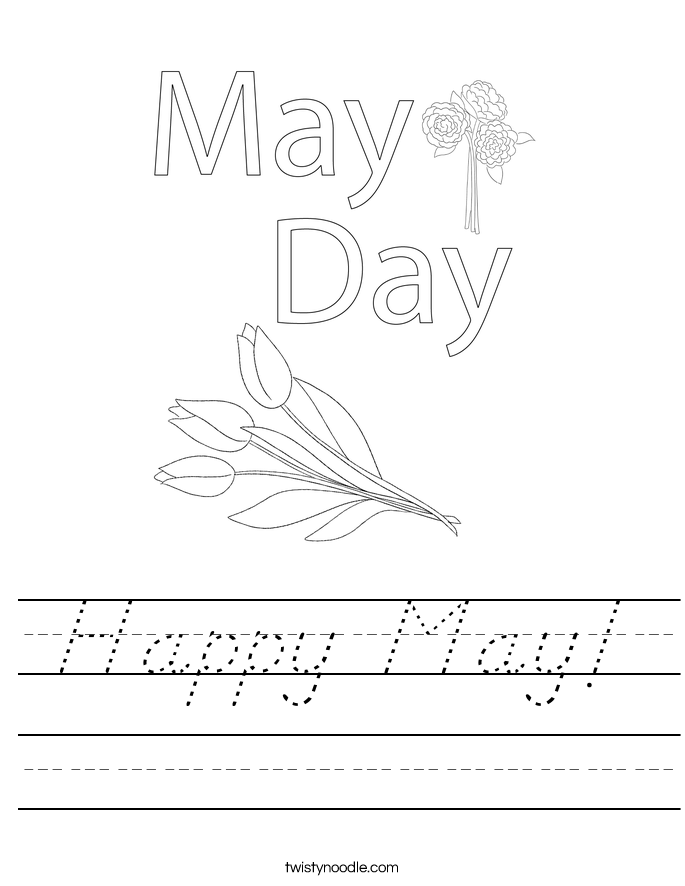 Happy May! Worksheet