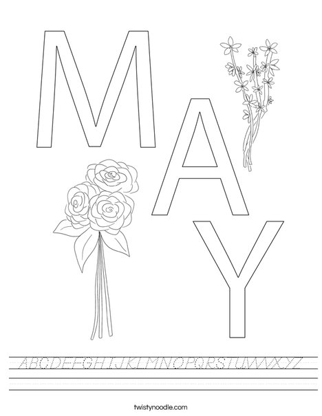 May Day Worksheet