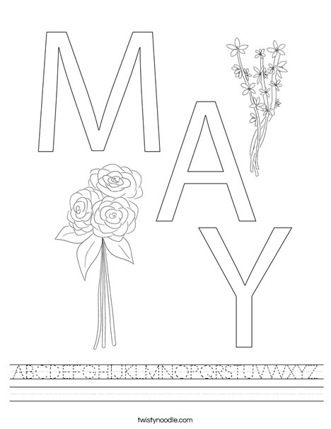 May Day Worksheet