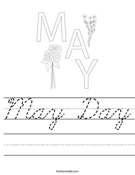 May Day Worksheet