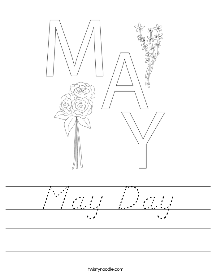 May Day Worksheet