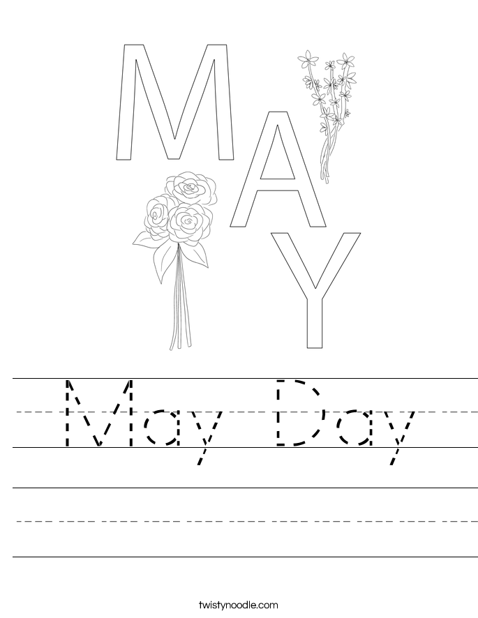 May Day Worksheet