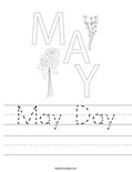 May Day Worksheet