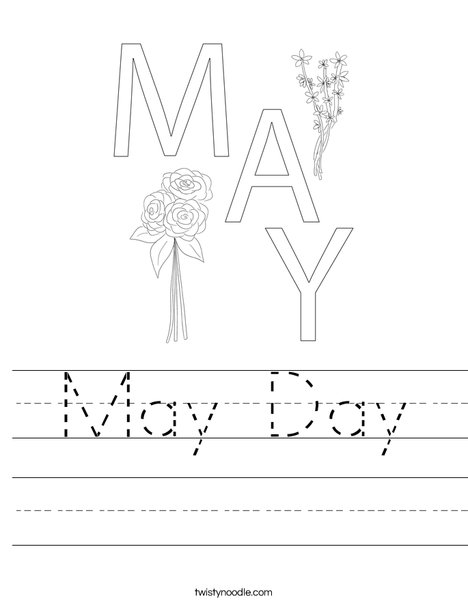 May Day Worksheet