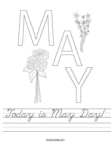 May Day Worksheet