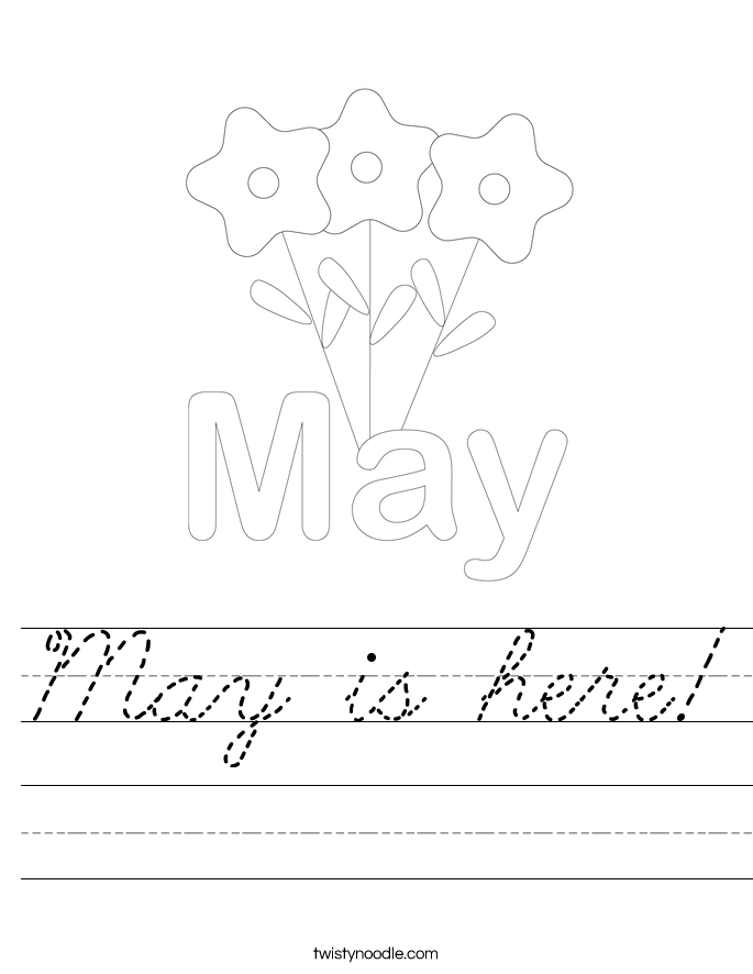 May is here! Worksheet