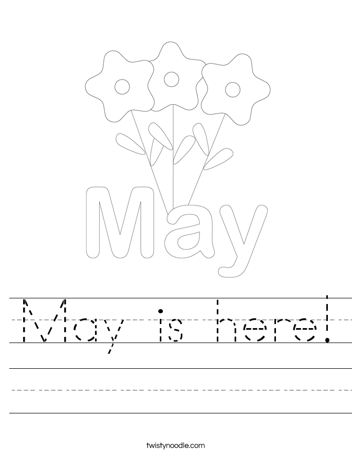 May is here! Worksheet