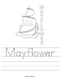 Mayflower Worksheet - Twisty Noodle