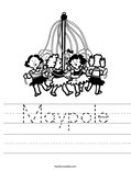 Maypole Worksheet
