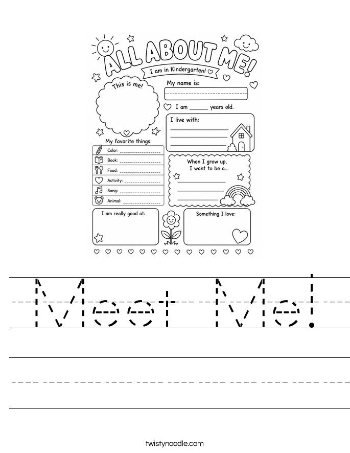Meet Me! Worksheet