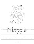 Maggie Worksheet