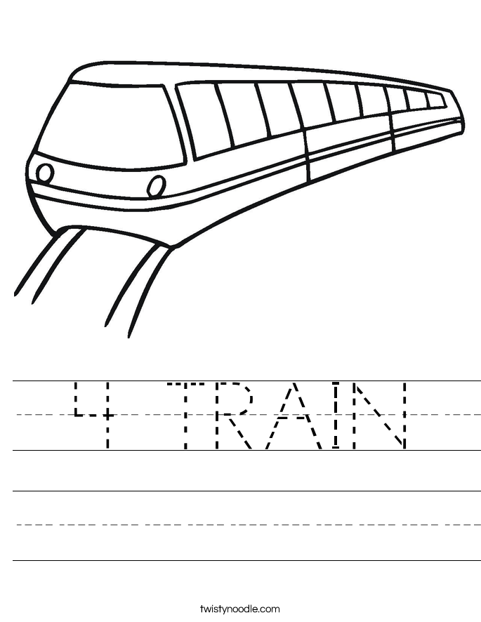 4 TRAIN Worksheet