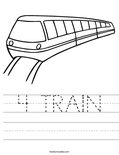 4 TRAIN Worksheet