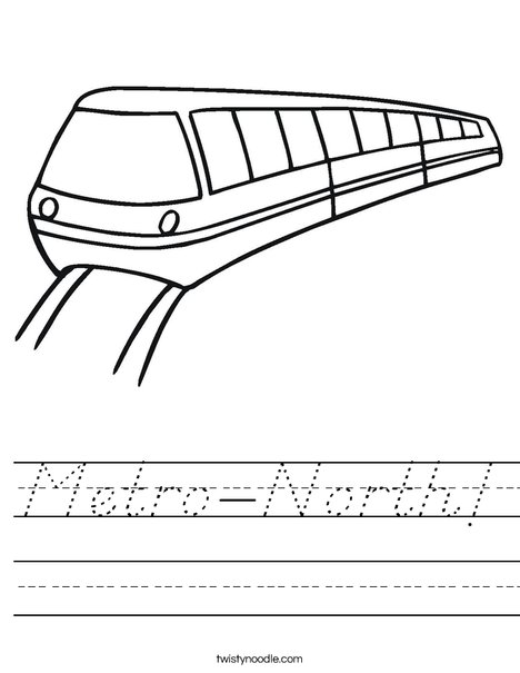 Metro Worksheet