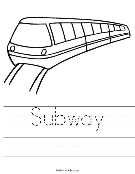 Metro Worksheet