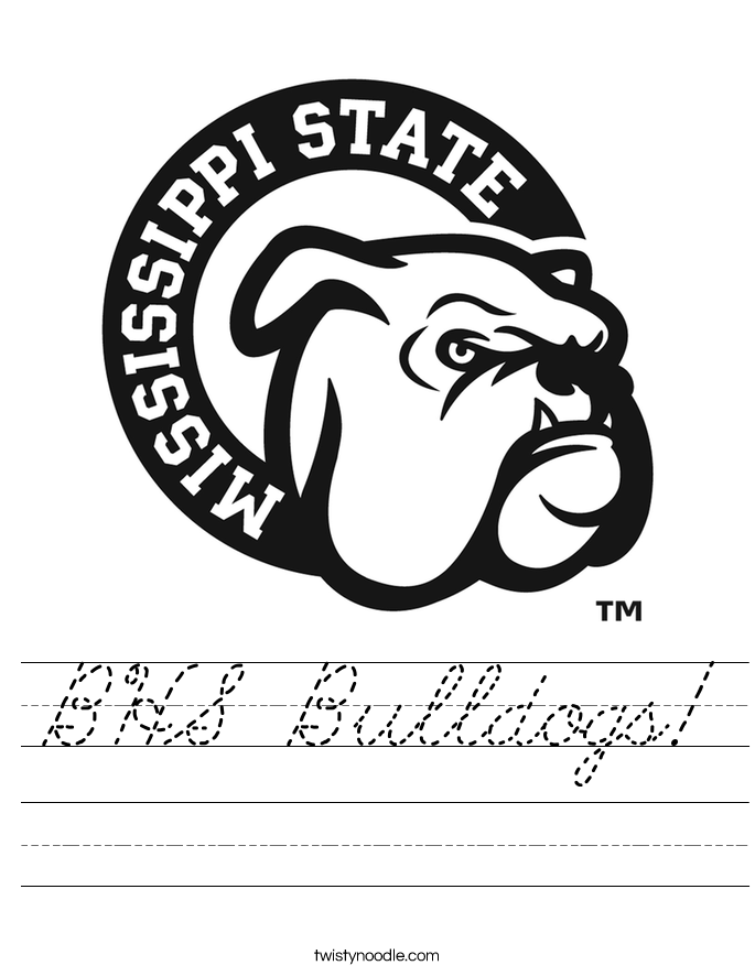 BHS Bulldogs! Worksheet