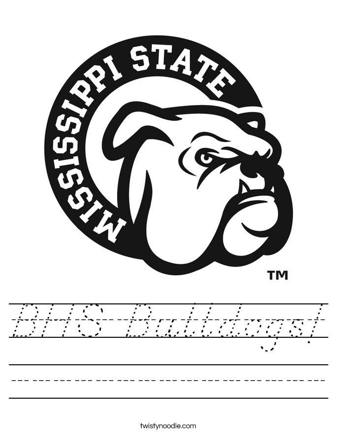BHS Bulldogs! Worksheet