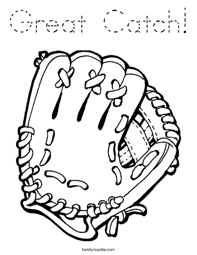 Great Catch! Coloring Page