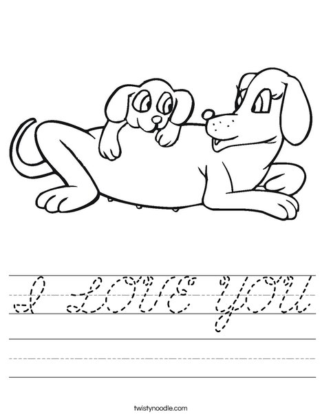 Mom and Baby Worksheet