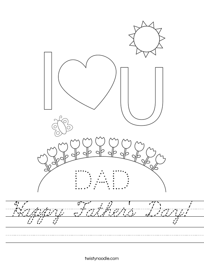 Happy Father's Day! Worksheet