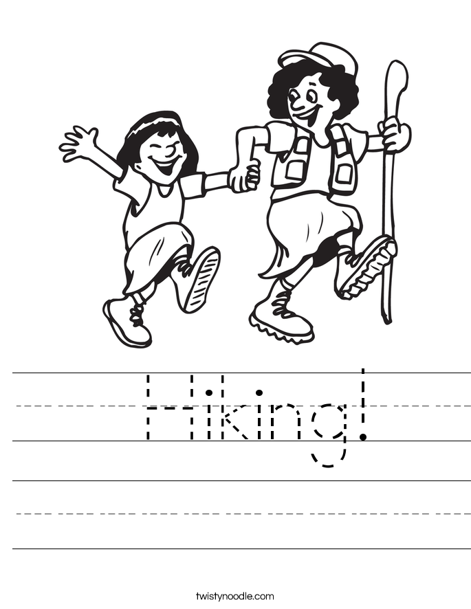  Hiking! Worksheet
