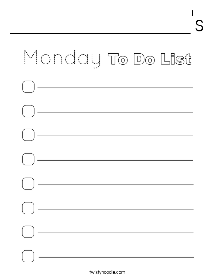 ______________'s Coloring Page