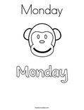 Monday Worksheet - Twisty Noodle