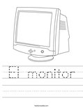 El monitor Worksheet