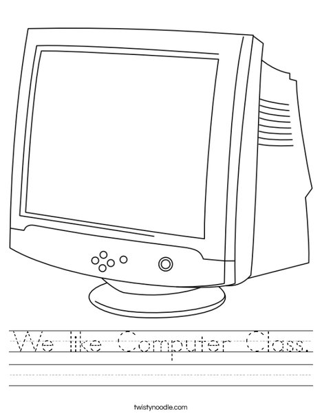 Coloring Pages Monitor Coloring Pages Monitor