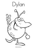 Dylan Coloring Page