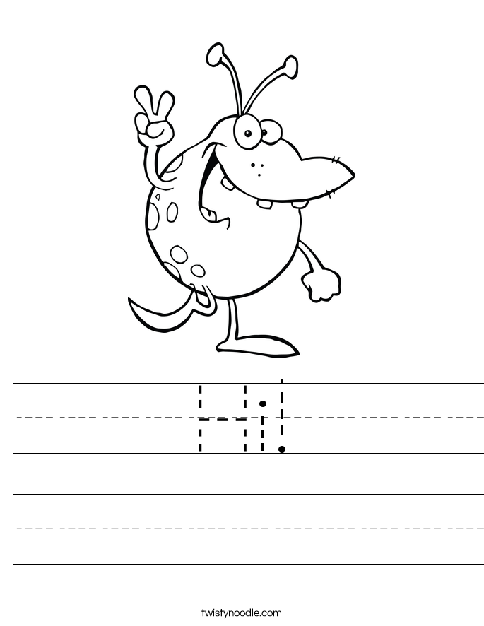 Hi! Worksheet