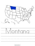 Montana Worksheet