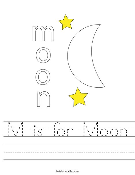 Moon Worksheet