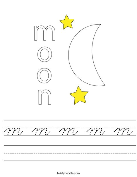 Moon Worksheet