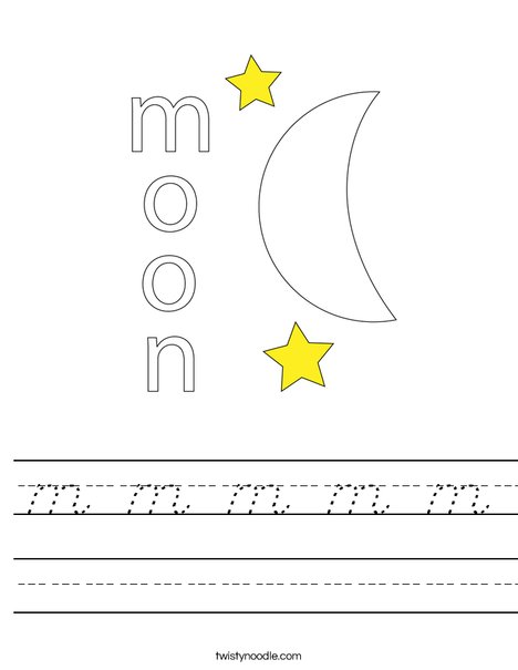 Moon Worksheet