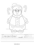 December __, 2011 Worksheet