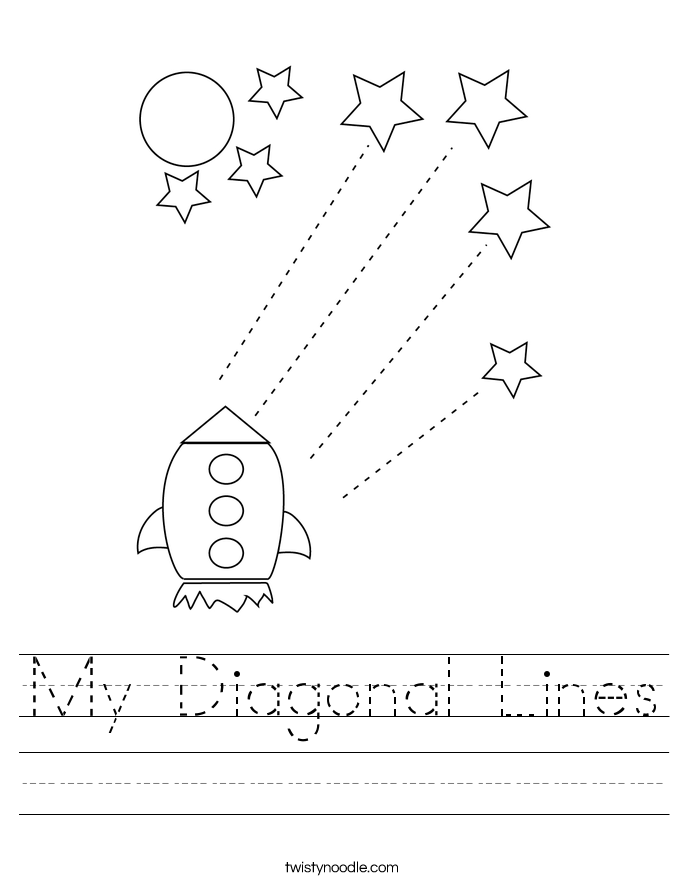 my diagonal lines worksheet twisty noodle